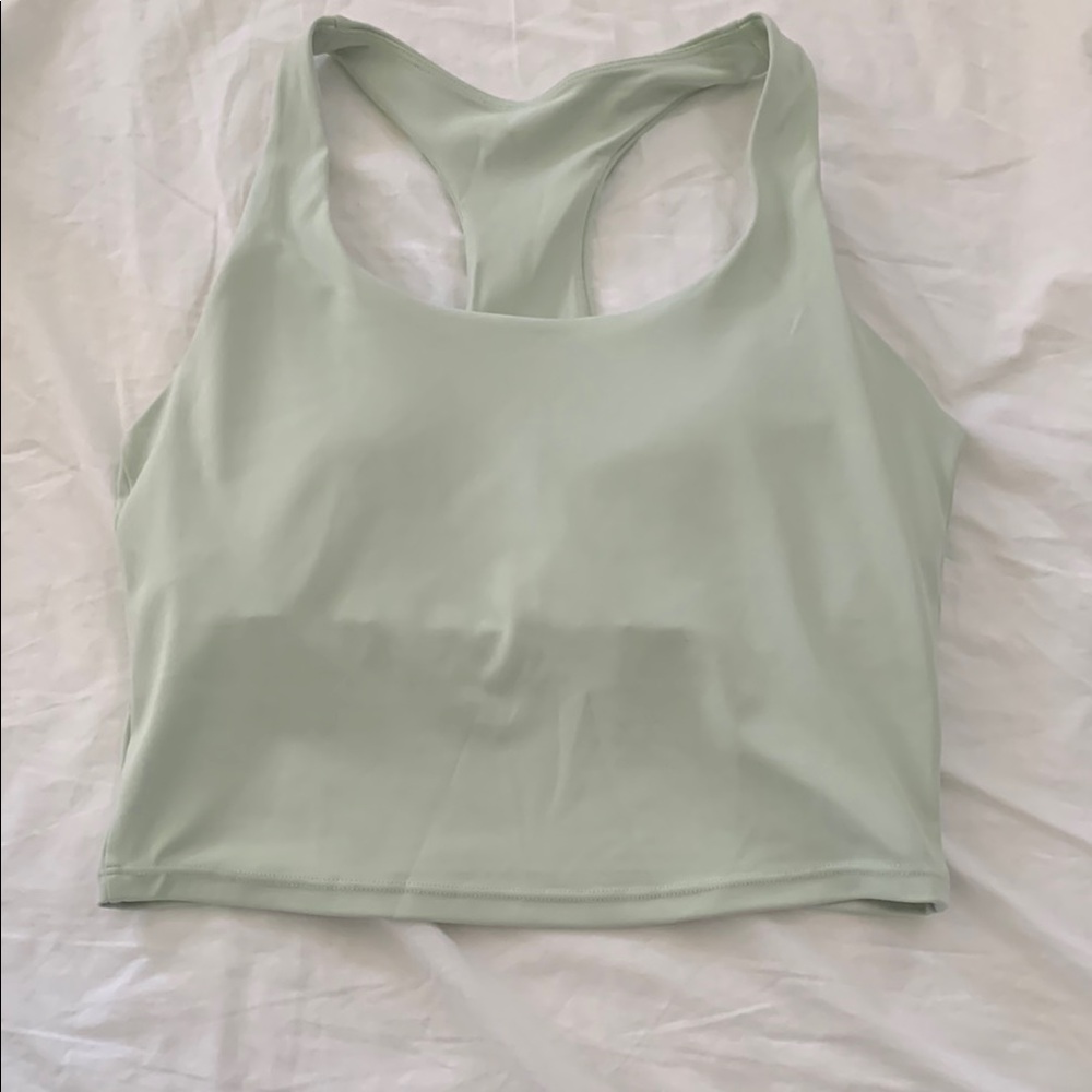 Mint Green Sports Bra